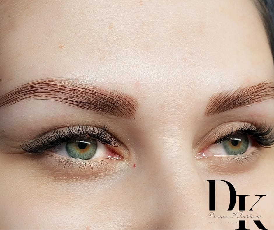 Ukázka práce - obočí